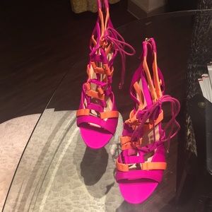 Shoe Dazzle Shoes - Women’s flirty high heel sandal size 12 Shoe Dazzle Shoes - Women’s flirty high heel sandal size 12